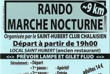 MARCHE NOCTURNE A RIOUX-MARTIN le 22/06/24